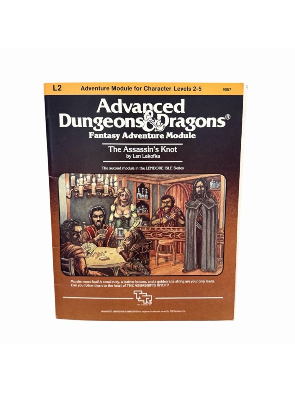 1983 AD&D The Assassin's Knot by Len Lakofha, TSR, Adventure Module L2 9057
